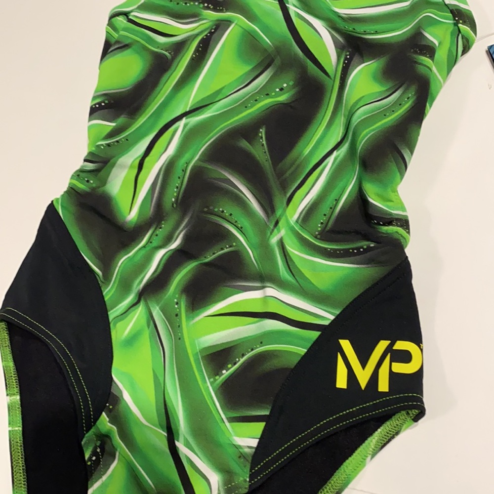 Michael Phelps SZ 26 Aqua Infinity One Piece Swimsuit Bathing Suit New D29 - Picture 5 of 15